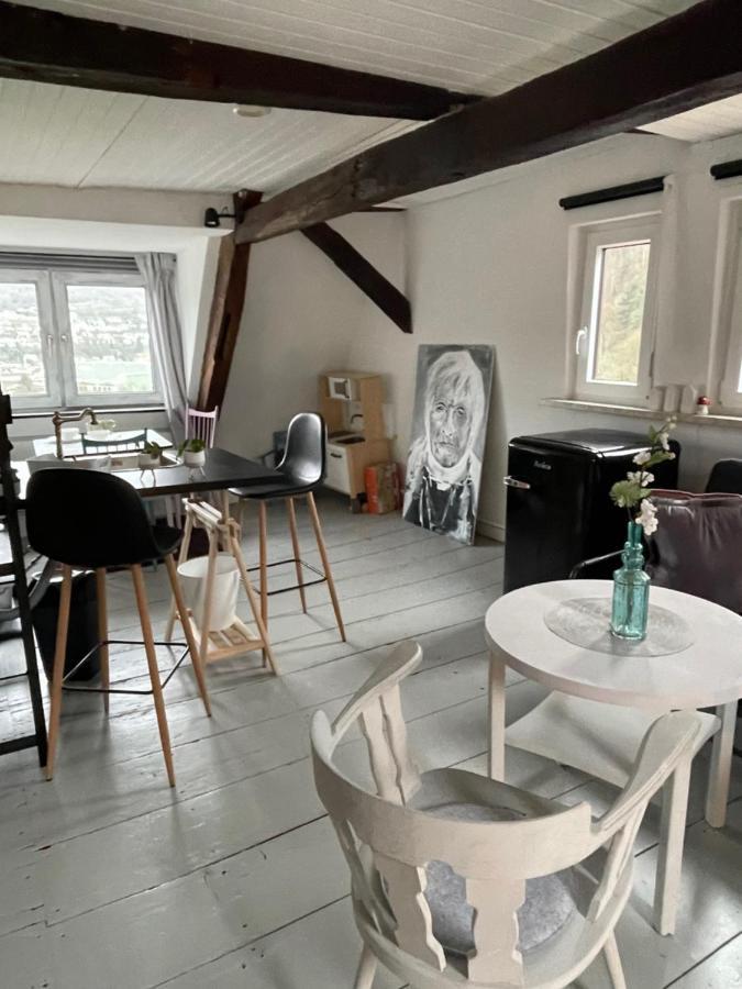 Apartmán "Unterm Dach" In Nassau An Der Lahn Exteriér fotografie